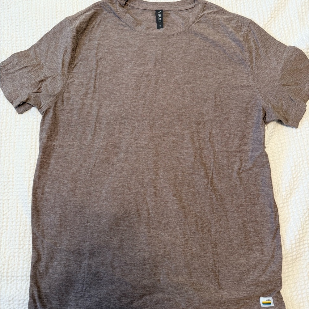 Vuori Strato Tech Tee Umber Heather